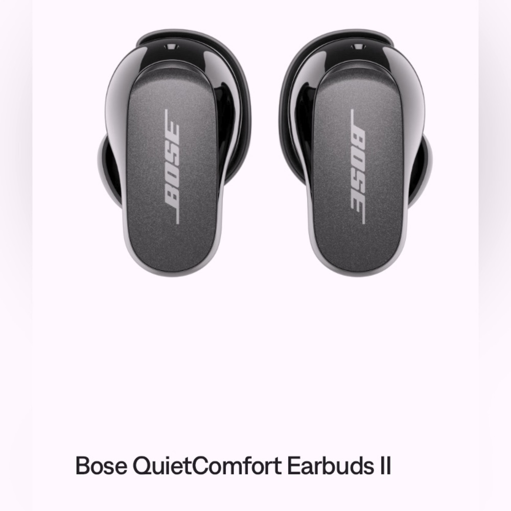 Bose QuietComfort Noise Cancelling Bluetooth Wireless Earbuds II - triple black